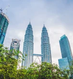 Daytime cityscape of Kuala Lumpur