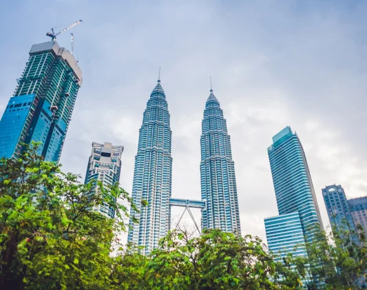 Daytime cityscape of Kuala Lumpur