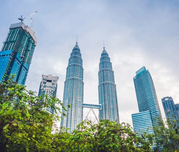 Daytime cityscape of Kuala Lumpur