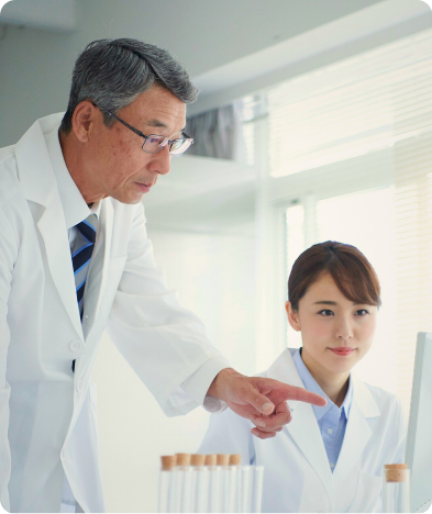 Doctor and nurse providing medical support